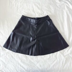 H&M Divided Black Skater Skirt